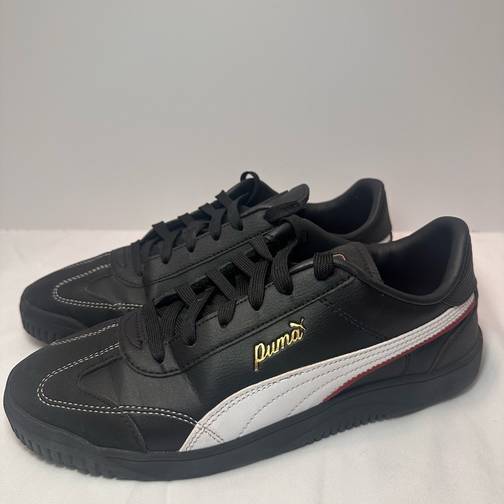 Puma Black Sneakers with White and Gold Details - Picture 3 of 6